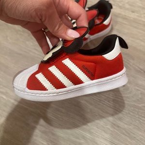 Adidas X Disney Superstar 360 C Minnie Mouse 
Toddler Shoes Vivid Red-White